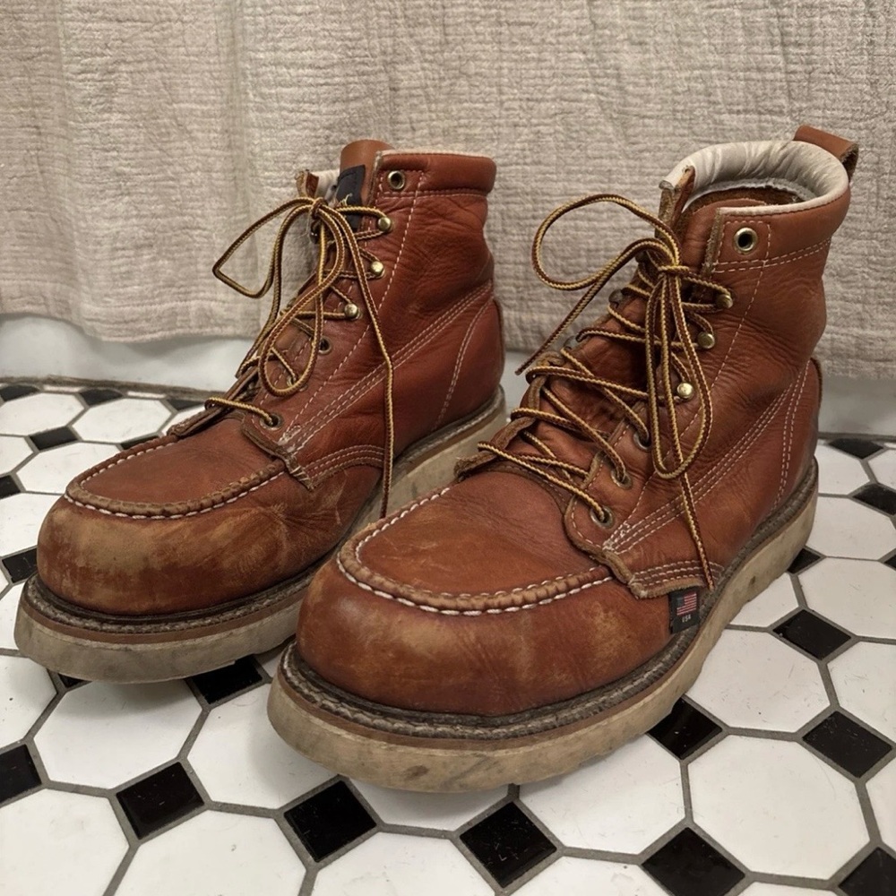 Thorogood American Heritage MAXWear Moc Toe 8.5D